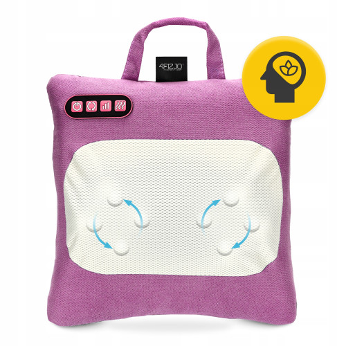 Масажна подушка  4FIZJO Shiatsu Lite Violet - фото №7